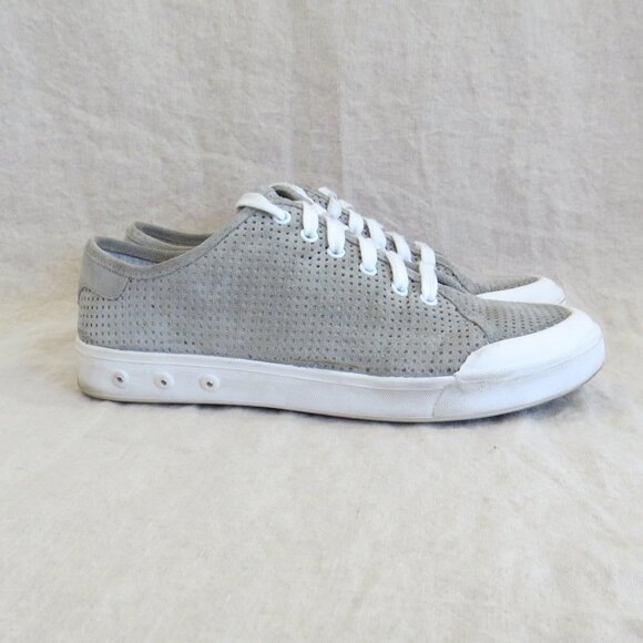 Rag & Bone Standard Issue Perforated Suede Leather Sneakers SIZE 39.5 (US 9.5) - Picture 5 of 12